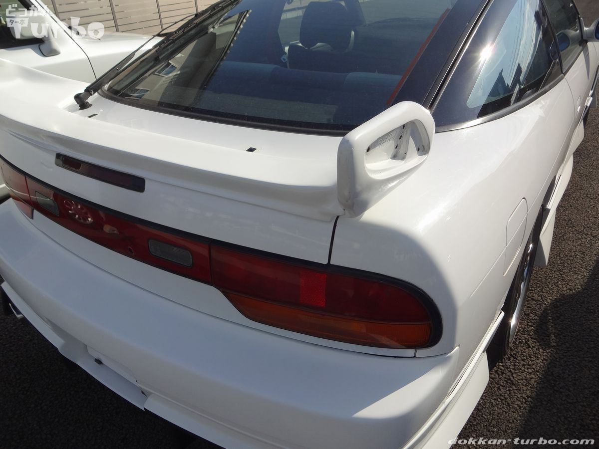 特価販売日産 ニッサン 180SX 純正　ウイング　リアスポイラー ブラック 後期 外装