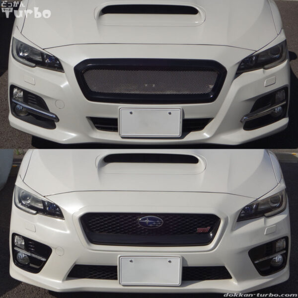 レヴォーグ前期顔とWRX前期顔の比較